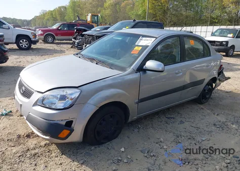 2007 Kia Rio Lx из США, поврежденный, VIN KNADE123976261129